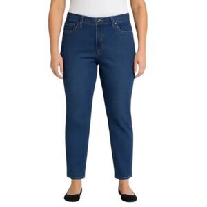 Gloria Vanderbilt Amanda Blue Denim Jeans Cotton Stretch 32x30 inches Size 12